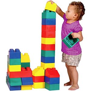 Halilit Edushape Edublocks 84 piece Construction Toy. 6 Colourful Building Block Sizes. Educational Soft, Durable, Washable, Flexible and Stackable. 0 month + Halilit Edushape Edublocks 84 piece Construction Toy. 6 Colourful Building Block Sizes. Educational Soft, Durable, Washable, Flexible and Stackable. 0 month +