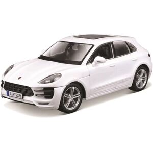 Bburago Porsche Macan Supercar 1:24 Incredibly Detailed Die-Cast Replica Collectible Model, White Bburago Porsche Macan Supercar 1:24 Incredibly Detailed Die-Cast Replica Collectible Model, White