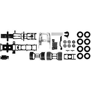 Herpa 082433 082433-tractor Chassis Scania R, 3 axles, Contains 2 Parts Herpa 082433 082433-tractor Chassis Scania R, 3 axles, Contains 2 Parts