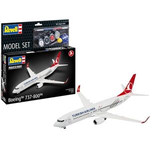 Revell 63772 Model Set Boeing 737-800 "Turkish Airlines 1:144 Scale Unbuilt Plastic Model Kit With Accessories Revell 63772 Model Set Boeing 737-800 "Turkish Airlines 1:144 Scale Unbuilt Plastic Model Kit With Accessories