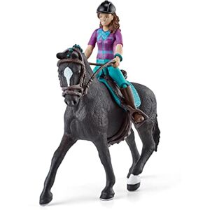 SCHLEICH Horse Club 10 PC Lisa & Storm Playset Realistic Horse and Rider Figurines for Girls and Boys Screen Free Toys for Kids Ages 5+ 42541 SCHLEICH Horse Club 10 PC Lisa & Storm Playset Realistic Horse and Rider Figurines for Girls and Boys Screen Free Toys for Kids Ages 5+ 42541