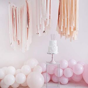 Ginger Ray Blush Pink Ceiling Streamer Decoration - Ceiling Streamer Decoration Ginger Ray Blush Pink Ceiling Streamer Decoration - Ceiling Streamer Decoration