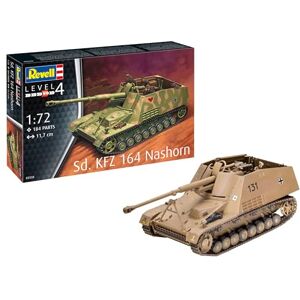 Revell 03358 Sd.Kfz. 164 Nashorn Tank 1:72 Scale Unbuilt/Unpainted Plastic Model Kit Revell 03358 Sd.Kfz. 164 Nashorn Tank 1:72 Scale Unbuilt/Unpainted Plastic Model Kit