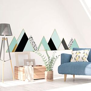 Ambiance Sticker ENNEDI Giant Scandinavian Mountains Wall Sticker 70 x 115 cm Ambiance Sticker ENNEDI Giant Scandinavian Mountains Wall Sticker 70 x 115 cm