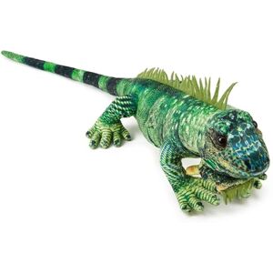 Zappi Co Green Iguana 60 cm Plush Toy Realistic Soft Cuddly Animal, Vibrant Color, Lifelike Detail, Great for Play & Display, Featured on TikTok (60cm Length) Zappi Co Green Iguana 60 cm Plush Toy Realistic Soft Cuddly Animal, Vibrant Color, Lifelike Detail, Great for Play & Display, Featured on TikTok (60cm Length)
