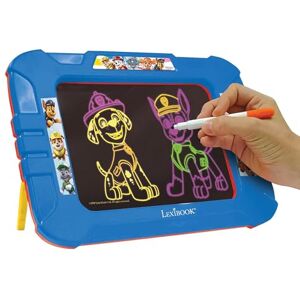Lexibook , Paw Patrol, Neon Electronic Drawing Board, Artistic Creative Toy For Girls And Boys, Cleaning cloth and markers included, Red/Blue, CRNEOPALXB Lexibook , Paw Patrol, Neon Electronic Drawing Board, Artistic Creative Toy For Girls And Boys, Cleaning cloth and markers included, Red/Blue, CRNEOPALXB