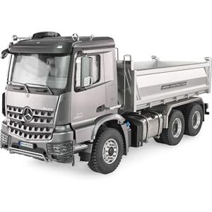 Amewi 22644 Mercedes-Benz Arocs Hydraulic Dump Truck Pro 6x6 1:14 RTR Grey Amewi 22644 Mercedes-Benz Arocs Hydraulic Dump Truck Pro 6x6 1:14 RTR Grey