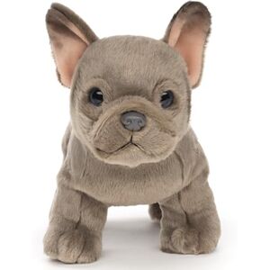 Uni-Toys French Bulldog (Grey) Without Lead 26 cm (Length) Plush Dog Plush Toy, Cuddly Toy Uni-Toys French Bulldog (Grey) Without Lead 26 cm (Length) Plush Dog Plush Toy, Cuddly Toy