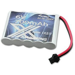 Amewi 28904-700 mAh 6 V Ni-MH Battery AM X-Racing for 1:14/1:18, Vehicle Amewi 28904-700 mAh 6 V Ni-MH Battery AM X-Racing for 1:14/1:18, Vehicle