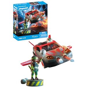 Playmobil Heroes Heroes multifunctional vehicle Toy from 4 years Gift for children Versatile action vehicle With shooting function and play figure 71832 Playmobil Heroes Heroes multifunctional vehicle Toy from 4 years Gift for children Versatile action vehicle With shooting function and play figure 71832