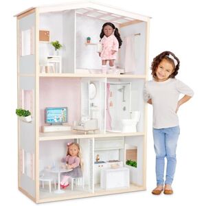 Our Generation OG Sweet Home Dollhouse Playset 18-Inch Doll Accessories Movable Furniture-Pieces Bedroom, Kitchen, Bathroom & More Pretend Play Toy for Kids 3 Years + Our Generation OG Sweet Home Dollhouse Playset 18-Inch Doll Accessories Movable Furniture-Pieces Bedroom, Kitchen, Bathroom & More Pretend Play Toy for Kids 3 Years +