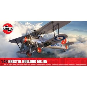 Airfix A05145 Bristol Bulldog Mk.IIA Military Aircraft Plastic Kit for Adults and Children Set Includes 3 different schemes Decals 1:48 Scale Model Plane Airfix A05145 Bristol Bulldog Mk.IIA Military Aircraft Plastic Kit for Adults and Children Set Includes 3 different schemes Decals 1:48 Scale Model Plane