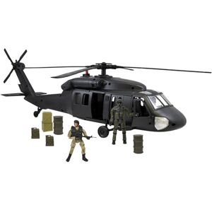 Peterkin WORLD PEACEKEEPERS from 60cm Black Hawk Helicopter with Military Figures 1:18 Scale Action Figures & Accessories Ages 3+ Peterkin WORLD PEACEKEEPERS from 60cm Black Hawk Helicopter with Military Figures 1:18 Scale Action Figures & Accessories Ages 3+