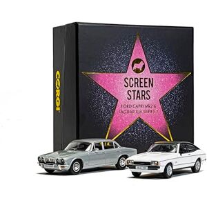 Corgi Diecast Model Cars CC91992 Ford Capri Mk2 2.0S and Jaguar XJ6 Series 2, Men, Women & Kids Souvenir Gifts from UK Small Die Cast Toy Car Models for Boys, Gift for Motor Enthusiasts Corgi Diecast Model Cars CC91992 Ford Capri Mk2 2.0S and Jaguar XJ6 Series 2, Men, Women & Kids Souvenir Gifts from UK Small Die Cast Toy Car Models for Boys, Gift for Motor Enthusiasts