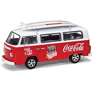 Corgi CC02746 Coca-Cola Volkswagen Campervan Type 2 (T2) Bay Window Surf Van Diecast Model Corgi CC02746 Coca-Cola Volkswagen Campervan Type 2 (T2) Bay Window Surf Van Diecast Model