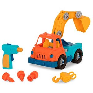 Battat – Wonder Wheels – Take – Apart Crane Truck with Drill For Kids – STEM Toy – Developmental Toy – 3+ Years Battat – Wonder Wheels – Take – Apart Crane Truck with Drill For Kids – STEM Toy – Developmental Toy – 3+ Years