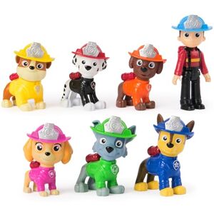 Paw Patrol Fire Rescue Team Pack with 7 Collectible Action Figures, Including Ryder and 6 Pups, Kids Toys for Boys and Girls Ages 3 and Up Paw Patrol Fire Rescue Team Pack with 7 Collectible Action Figures, Including Ryder and 6 Pups, Kids Toys for Boys and Girls Ages 3 and Up