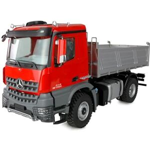 Amewi Mercedes-Benz Arocs Dump Truck 4x4 1:14 RTR Red with Remote Control, Battery, Charging Cable Amewi Mercedes-Benz Arocs Dump Truck 4x4 1:14 RTR Red with Remote Control, Battery, Charging Cable