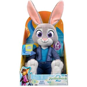 Disney ’s Zootropolis 2 14” Feature Plush Judy Hopps 10+ Sounds and Phrases Plush Toys for Kids and Preschoolers Suitable for Ages 3 + Disney ’s Zootropolis 2 14” Feature Plush Judy Hopps 10+ Sounds and Phrases Plush Toys for Kids and Preschoolers Suitable for Ages 3 +