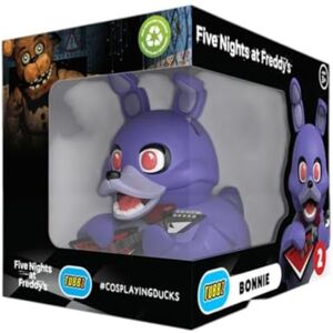 TUBBZ Boxed Edition: Five Nights At Freddy's Bonnie Cosplaying Rubber Duck Vinyl Figure TUBBZ Boxed Edition: Five Nights At Freddy's Bonnie Cosplaying Rubber Duck Vinyl Figure