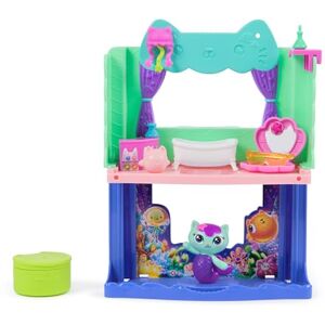 DREAMWORKS GABBY'S DOLLHOUSE Gabby's Dollhouse: The Movie, MerCat's Spa-wesome Bathroom, Toy Figure, doll's house accessories & Surprise Toy, Kids Toys for Girls & Boys Ages 3 and Up DREAMWORKS GABBY'S DOLLHOUSE Gabby's Dollhouse: The Movie, MerCat's Spa-wesome Bathroom, Toy Figure, doll's house accessories & Surprise Toy, Kids Toys for Girls & Boys Ages 3 and Up