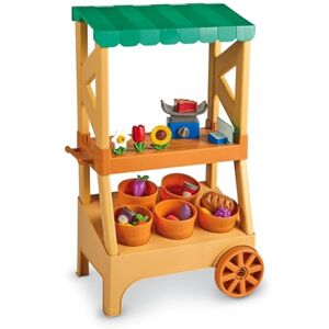 Learning Resources Sprouts My First Farmstand, Pretend Play Farm Shop, Portable Kids Shopping Play Set, Play Food Set For Childrens Kitchen, Ages 2 Plus Learning Resources Sprouts My First Farmstand, Pretend Play Farm Shop, Portable Kids Shopping Play Set, Play Food Set For Childrens Kitchen, Ages 2 Plus