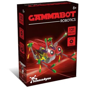 Science4you Robotics Gammabot Robot Building Kit for Kids, Build Your Own Walking Robot with this Construction Kit, Robotics Kit with 122 Pieces, Gammabot STEM Toy, Educational Toys for Kids 8 9 10+ Science4you Robotics Gammabot Robot Building Kit for Kids, Build Your Own Walking Robot with this Construction Kit, Robotics Kit with 122 Pieces, Gammabot STEM Toy, Educational Toys for Kids 8 9 10+