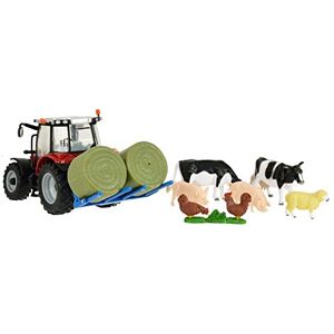 Britains 43205 Massey Fergusson Tractor Farm Play Set Britains 43205 Massey Fergusson Tractor Farm Play Set