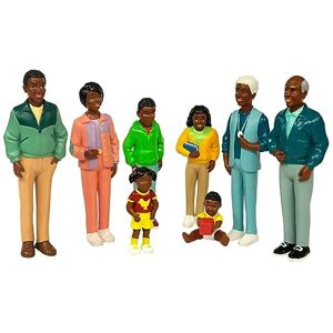 Miniland 27396 African Family Figures (8-Piece) Miniland 27396 African Family Figures (8-Piece)