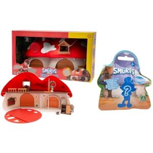 Giochi Preziosi THE SMURFS, Fire Station Playset Plus Mystery Figure with Mechanical and Electronic Functions, Includes Exclusive 2.25 Inch Smurf Figure and Additional Bonus Figurine Giochi Preziosi THE SMURFS, Fire Station Playset Plus Mystery Figure with Mechanical and Electronic Functions, Includes Exclusive 2.25 Inch Smurf Figure and Additional Bonus Figurine
