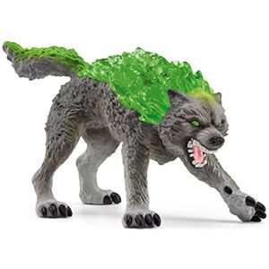 SCHLEICH Eldrador 70153 Granite Wolf Realistic Fantasy Ferocious Eldrador Creatures Action Figure Detailed Mythical Creature Wolf Figure Play Time Imagination Gift for Boys Girls, Kids Ages 7+ SCHLEICH Eldrador 70153 Granite Wolf Realistic Fantasy Ferocious Eldrador Creatures Action Figure Detailed Mythical Creature Wolf Figure Play Time Imagination Gift for Boys Girls, Kids Ages 7+