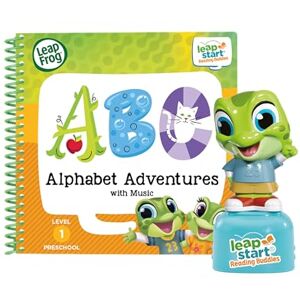 LeapFrog Leapstart Reading Buddies: ABC Alphabet Adventures with Music, Educational Fun, Alphabet & Musical Skills, Compatible with LeapStart Systems, Suitable For Ages 2, 3, 4+ Years, English Version LeapFrog Leapstart Reading Buddies: ABC Alphabet Adventures with Music, Educational Fun, Alphabet & Musical Skills, Compatible with LeapStart Systems, Suitable For Ages 2, 3, 4+ Years, English Version