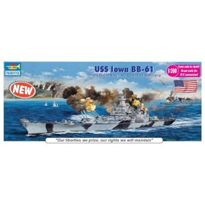 Trumpeter 1:200 U.S.S. Iowa BB-61 Trumpeter 1:200 U.S.S. Iowa BB-61