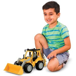Driven by Battat – Large 17 Inch Backhoe Loader Toy for Kids – Front Loader & Rear Excavator Arm – Realistic Construction Vehicle for Digging & Scooping – Durable Design – Ages 3+ Driven by Battat – Large 17 Inch Backhoe Loader Toy for Kids – Front Loader & Rear Excavator Arm – Realistic Construction Vehicle for Digging & Scooping – Durable Design – Ages 3+