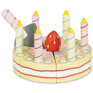 Le Toy Van Childrens Wooden Honeybake Vanilla Birthday Cake Food Pretend Toy Birthday Cake Or Afternoon Tea Role Play Toy, 7 x 14 x 14 cm Le Toy Van Childrens Wooden Honeybake Vanilla Birthday Cake Food Pretend Toy Birthday Cake Or Afternoon Tea Role Play Toy, 7 x 14 x 14 cm