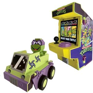 Mutant Arcade Cruisers Donatello Edition, 2-in-1 Arcade Cabinet to Transforming Vehicle with Lights & Sounds and Dual-Screen Lenticular Display Mutant Arcade Cruisers Donatello Edition, 2-in-1 Arcade Cabinet to Transforming Vehicle with Lights & Sounds and Dual-Screen Lenticular Display