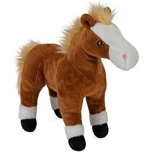 WILD REPUBLIC Horse Plush, Stuffed Animal, Plush Toy, Gifts for Kids, Cuddlekins, Brown 12 Inches WILD REPUBLIC Horse Plush, Stuffed Animal, Plush Toy, Gifts for Kids, Cuddlekins, Brown 12 Inches