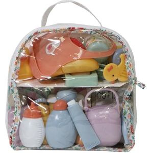 JC Toys Backpack with 20 Doll Accessories, Suitable for 15" Dolls, Save and Play, Pink, 3 Years JC Toys Backpack with 20 Doll Accessories, Suitable for 15" Dolls, Save and Play, Pink, 3 Years