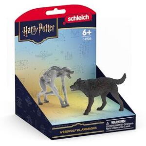 SCHLEICH Harry Potter Werewolf vs Animagus Playset Collectable Sirius Black & Lupin Figures Wizarding World Toys for Kids Ages 6+ 14906 SCHLEICH Harry Potter Werewolf vs Animagus Playset Collectable Sirius Black & Lupin Figures Wizarding World Toys for Kids Ages 6+ 14906