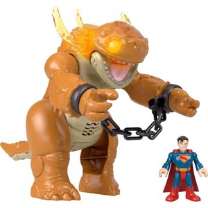 Imaginext Fisher-Price Superman Toy with Lights, Sounds, Motion & 3-inch Action Figure, 10-inch Monster with Chains, JDL07 Imaginext Fisher-Price Superman Toy with Lights, Sounds, Motion & 3-inch Action Figure, 10-inch Monster with Chains, JDL07