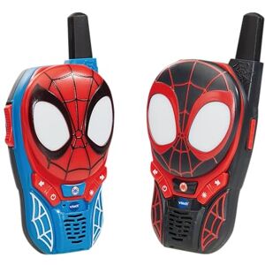 VTech Spidey and His Amazing Friends: Spidey-Sense Walkie-Talkies, Official Character Walkie Talkies, Features Spidey & Spin, Child-Safe, Up to 200m Range, For Kids 3, 4, 5+ Years, English Version VTech Spidey and His Amazing Friends: Spidey-Sense Walkie-Talkies, Official Character Walkie Talkies, Features Spidey & Spin, Child-Safe, Up to 200m Range, For Kids 3, 4, 5+ Years, English Version