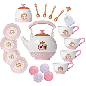Disney Style Collection Tea Set Play Accessories, Officially Licensed, Inspired, Fun Roleplay for Girls, Includes 21 Pieces, Perfect for Birthdays and Party Disney Style Collection Tea Set Play Accessories, Officially Licensed, Inspired, Fun Roleplay for Girls, Includes 21 Pieces, Perfect for Birthdays and Party