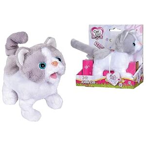 Simba 105893453 ChiChi Love Little Cat, runs and wiggles with tail, plush cat, with function, with sound, suitable for children over 5 years, 15 cm,Aus plastic Simba 105893453 ChiChi Love Little Cat, runs and wiggles with tail, plush cat, with function, with sound, suitable for children over 5 years, 15 cm,Aus plastic