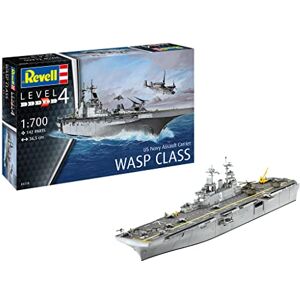 Revell 05178 US Navy Assault Carrier WASP Class 1:700 Scale Unbuilt/Unpainted Plastic Model Kit Revell 05178 US Navy Assault Carrier WASP Class 1:700 Scale Unbuilt/Unpainted Plastic Model Kit