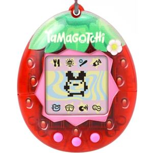 BANDAI TAMAGOTCHI Original Fresh Strawberry Digital Pet Nurture And Raise The Original Electronic Pet Japanese Kids Toys For Girls And Boys Make Great 90s Retro Gifts BANDAI TAMAGOTCHI Original Fresh Strawberry Digital Pet Nurture And Raise The Original Electronic Pet Japanese Kids Toys For Girls And Boys Make Great 90s Retro Gifts