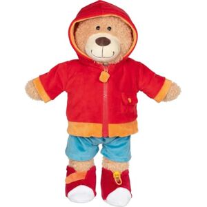 Goki 50952 – Dress Up and Learning Bear Brommel – Motor Skills Promoting Plush Bear with Zip, Button, Velcro, Press Stud & Drawstring, Approx. 45 cm Tall Goki 50952 – Dress Up and Learning Bear Brommel – Motor Skills Promoting Plush Bear with Zip, Button, Velcro, Press Stud & Drawstring, Approx. 45 cm Tall