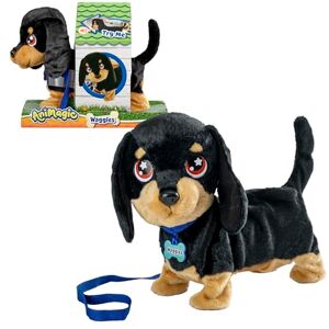 Bizak Animagic Waggles 64559091 Interactive Plush Toy, from 2 Years, Cute and Funny Dachshund, Very Soft, Walks, Barks and Wiggling its Tail Bizak Animagic Waggles 64559091 Interactive Plush Toy, from 2 Years, Cute and Funny Dachshund, Very Soft, Walks, Barks and Wiggling its Tail