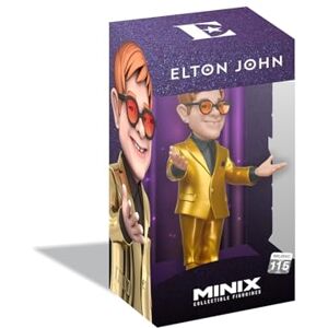 MINIX Elton John Gold Suit Model – Collectible Action 12cm Figure Music Icon Range for Fans MINIX Elton John Gold Suit Model – Collectible Action 12cm Figure Music Icon Range for Fans