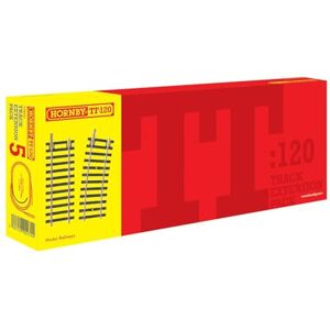 Hornby TT120 TT8034 TT Gauge Track Pack 5 Extra Pieces for Model Railway Sets, Toy Train Track Pieces, Includes: 1 x TT8008, 5 x TT8003, 1 x TT8010 Hobbies for Men Scale 1:120 Hornby TT120 TT8034 TT Gauge Track Pack 5 Extra Pieces for Model Railway Sets, Toy Train Track Pieces, Includes: 1 x TT8008, 5 x TT8003, 1 x TT8010 Hobbies for Men Scale 1:120