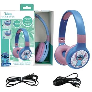 Lexibook Disney Stitch 2-in-1 Bluetooth & Wired Headphones with microphone and control button, Foldable and Ajustable, Long lasting rechargeable battery, HPBT010DLXB Lexibook Disney Stitch 2-in-1 Bluetooth & Wired Headphones with microphone and control button, Foldable and Ajustable, Long lasting rechargeable battery, HPBT010DLXB